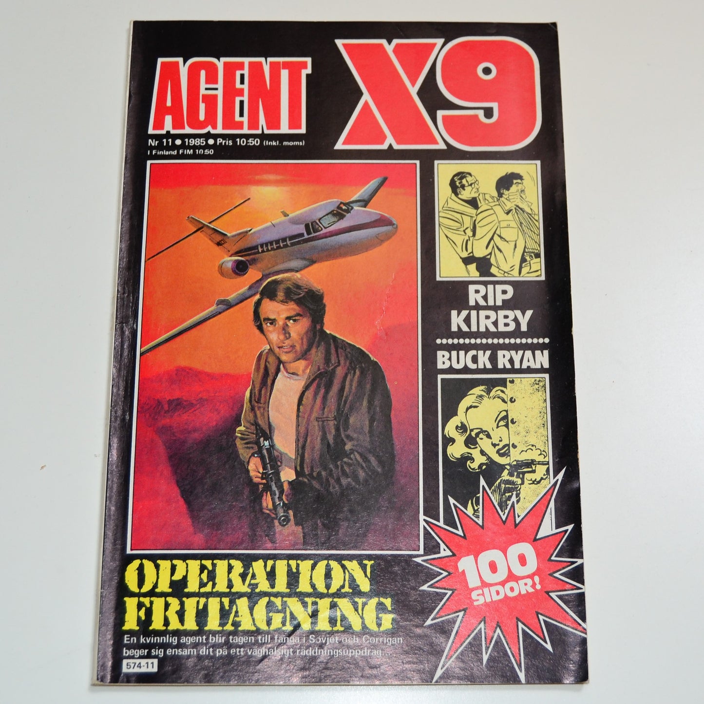Agent X9 Nr 11 1985 #VG#