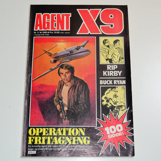 Agent X9 Nr 11 1985 #VG#