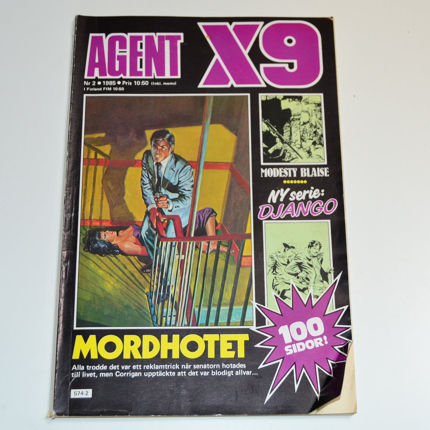 Agent X9 Nr 2 1985 #FN#