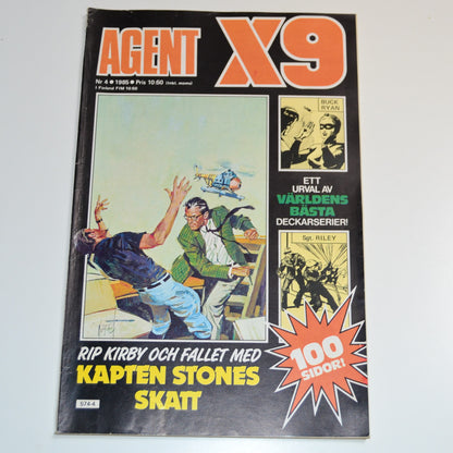 Agent X9 Nr 4 1985 #VG#