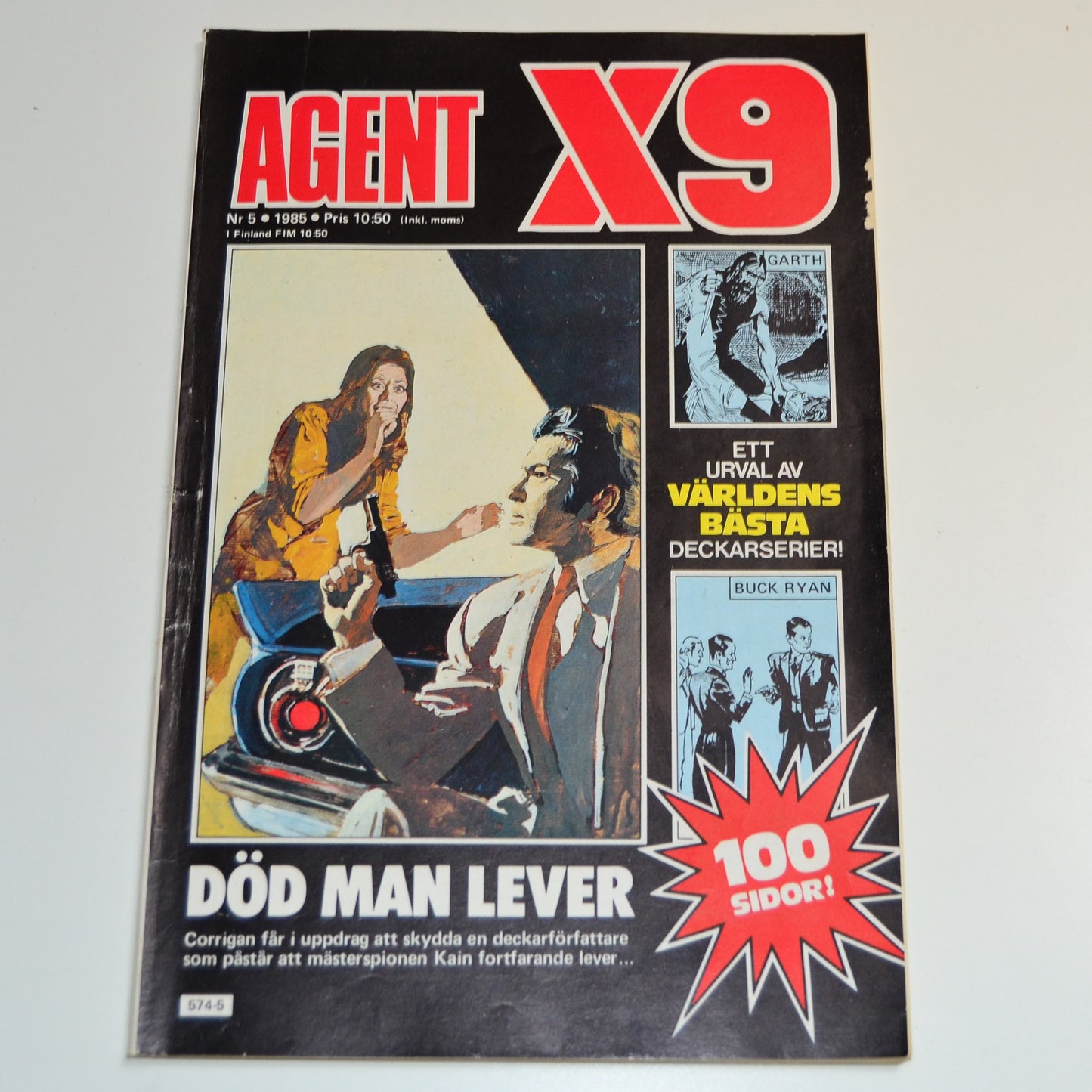 Agent X9 Nr 5 1985 #VG#