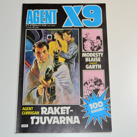 Agent X9 Nr 6 1985 #FN#