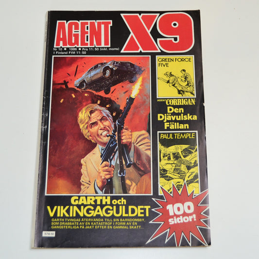 Agent X9 Nr 10 1986 #VG#