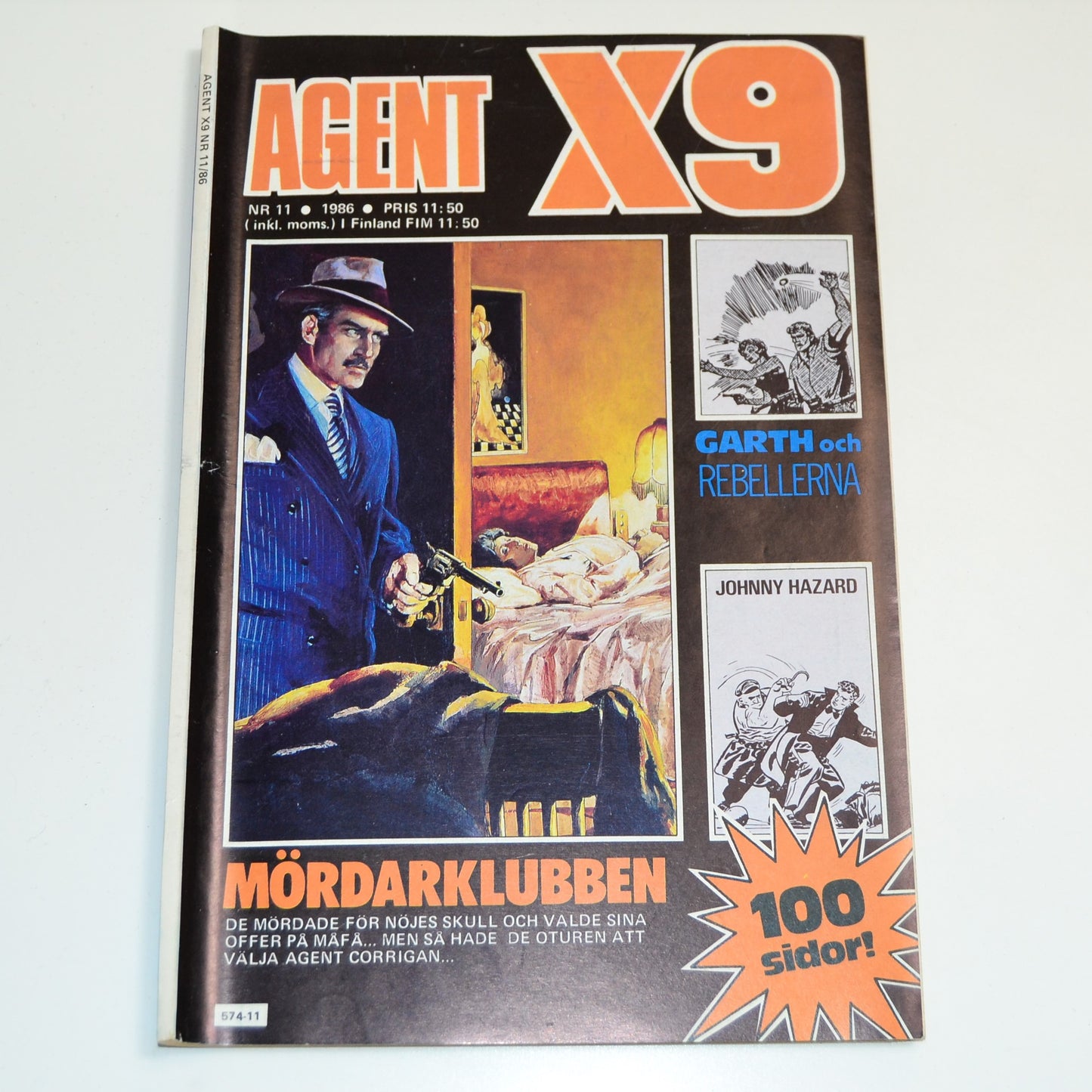 Agent X9 Nr 11 1986 #VG#