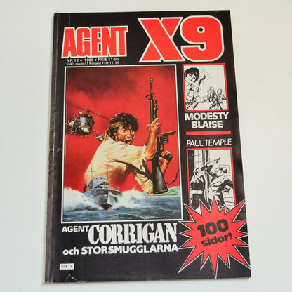 Agent X9 Nr 12 1986 #VG#