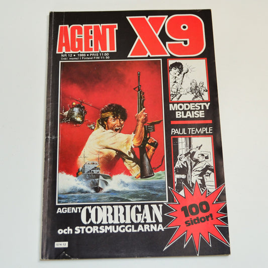 Agent X9 Nr 12 1986 #VG#