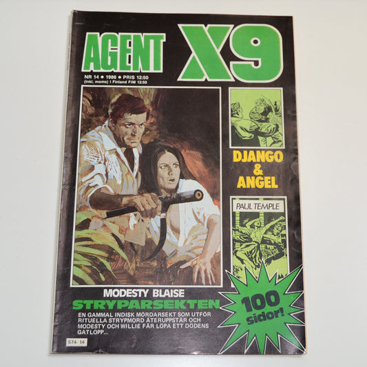 Agent X9 Nr 14 1986 #VG#