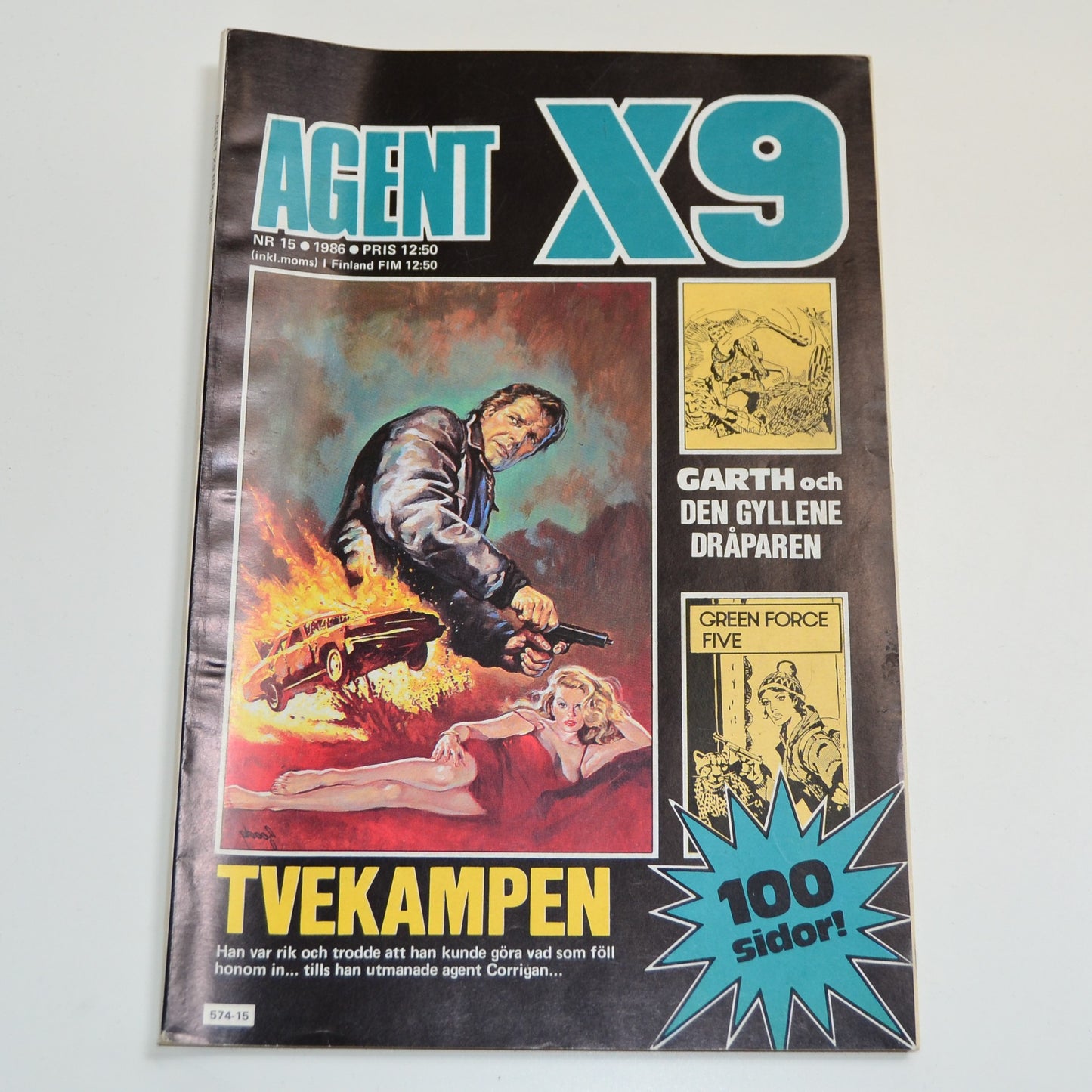Agent X9 Nr 15 1986 #VG#