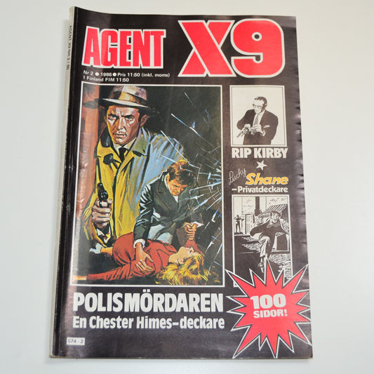 Agent X9 Nr 2 1986 #VG#