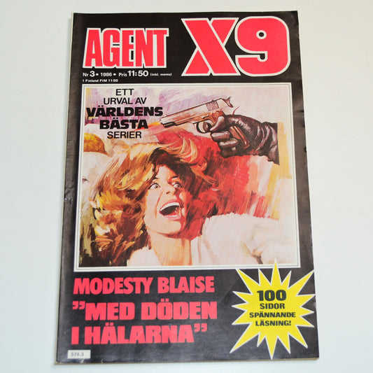 Agent X9 Nr 3 1986 #FN#