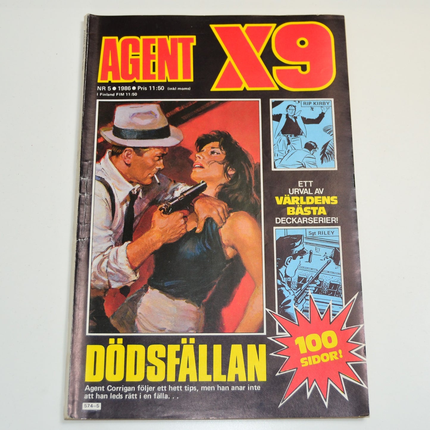 Agent X9 Nr 5 1986 #VG#