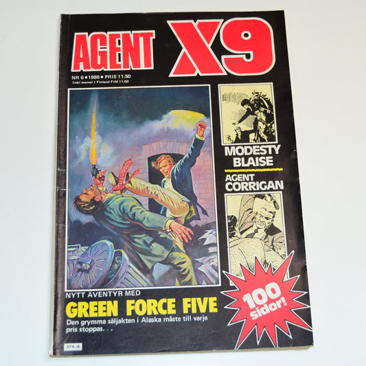 Agent X9 Nr 6 1986 #FN#