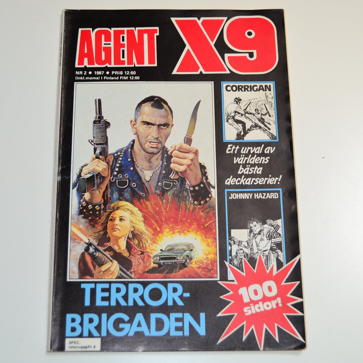 Agent X9 Nr 2 1987 #FN#
