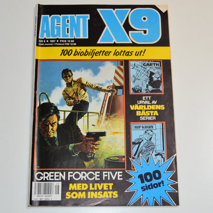 Agent X9 Nr 8 1987 #VG#