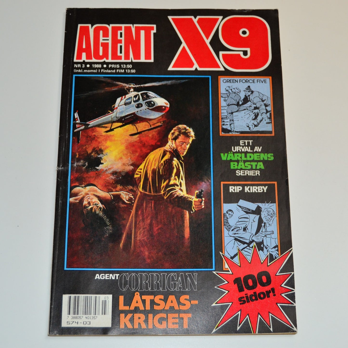 Agent X9 Nr 3 1988 #FN#