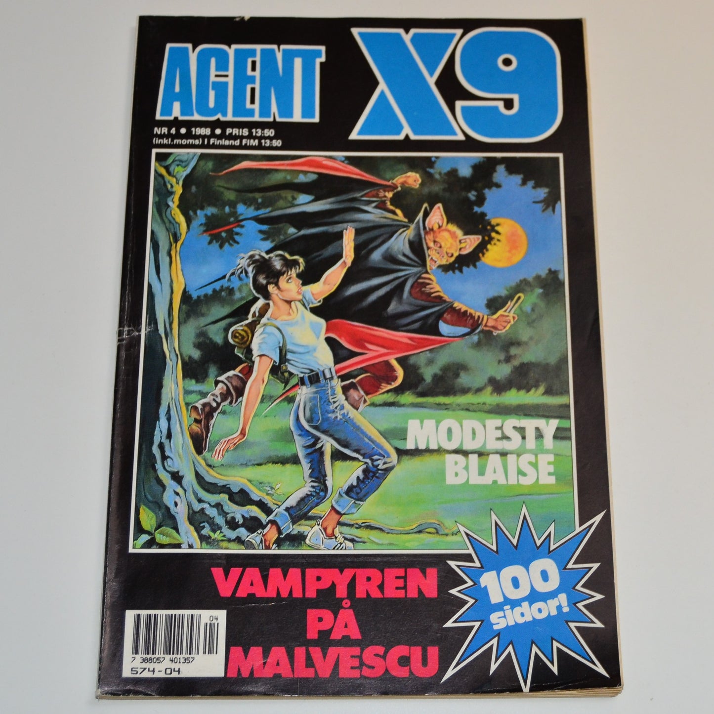 Agent X9 Nr 4 1988 #VG#