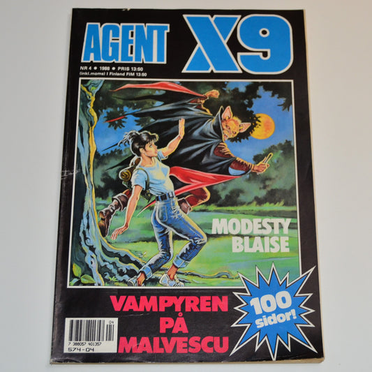Agent X9 Nr 4 1988 #VG#