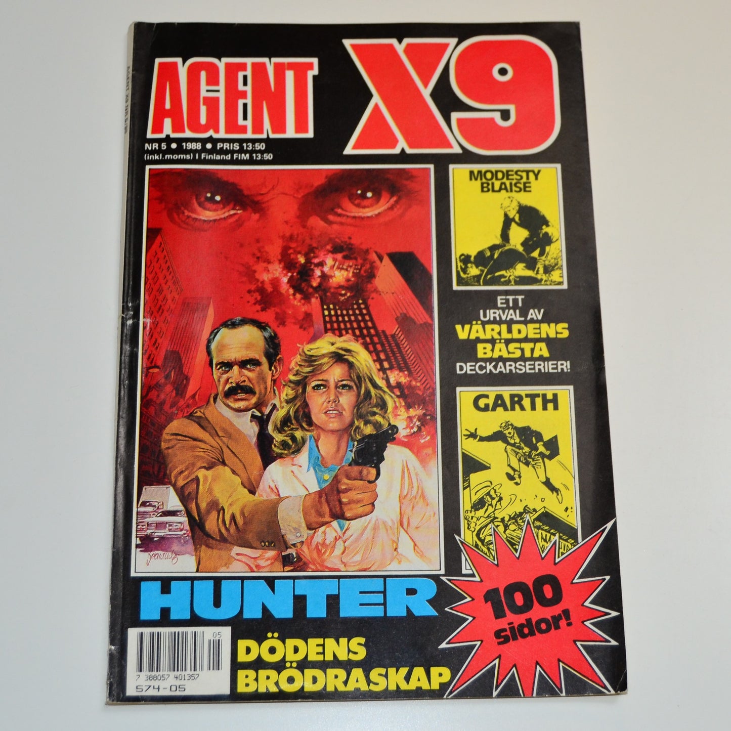 Agent X9 Nr 5 1988 #VG#