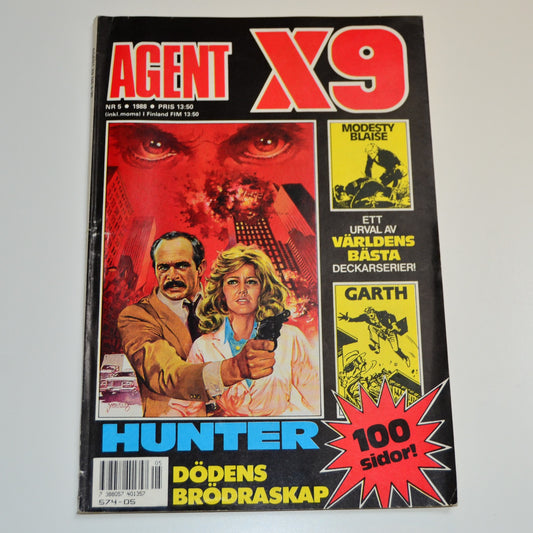 Agent X9 Nr 5 1988 #VG#