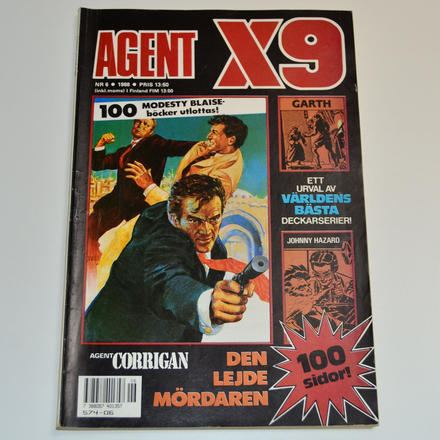 Agent X9 Nr 6 1988 #VG#