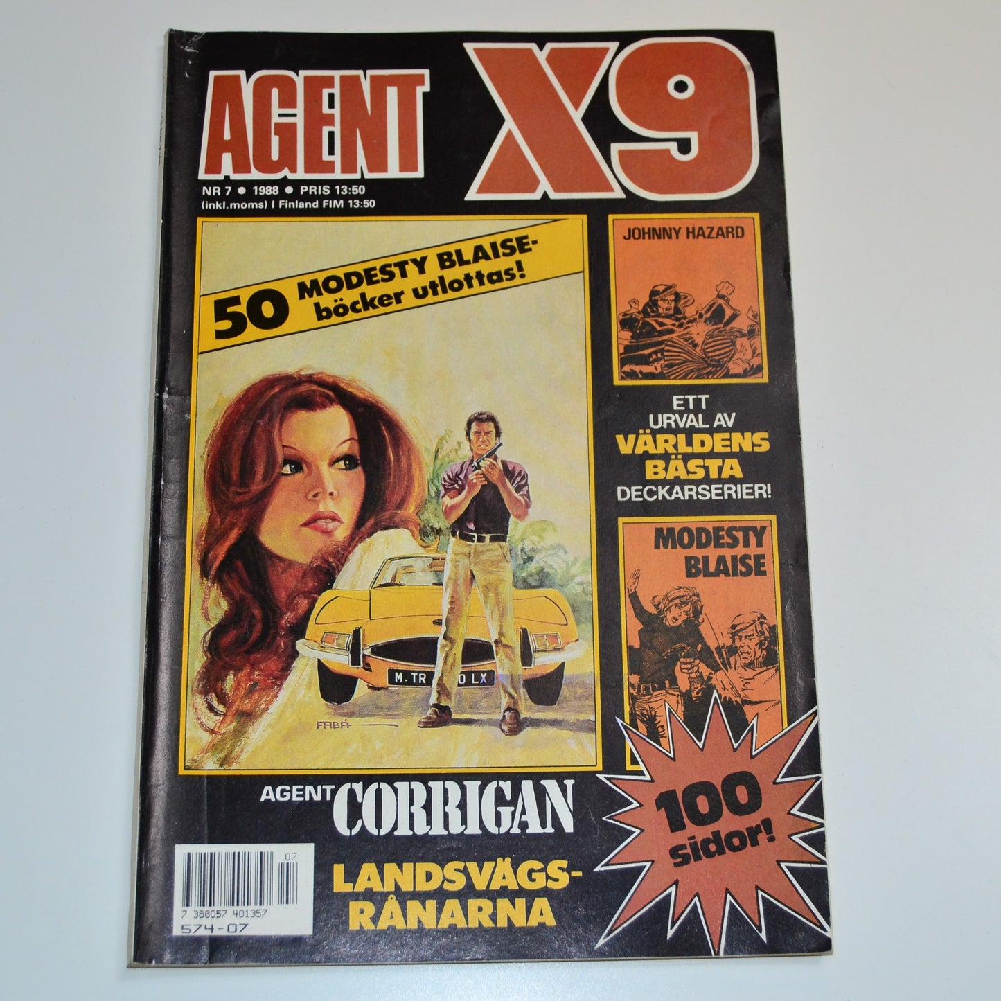 Agent X9 Nr 7 1988 #VG#