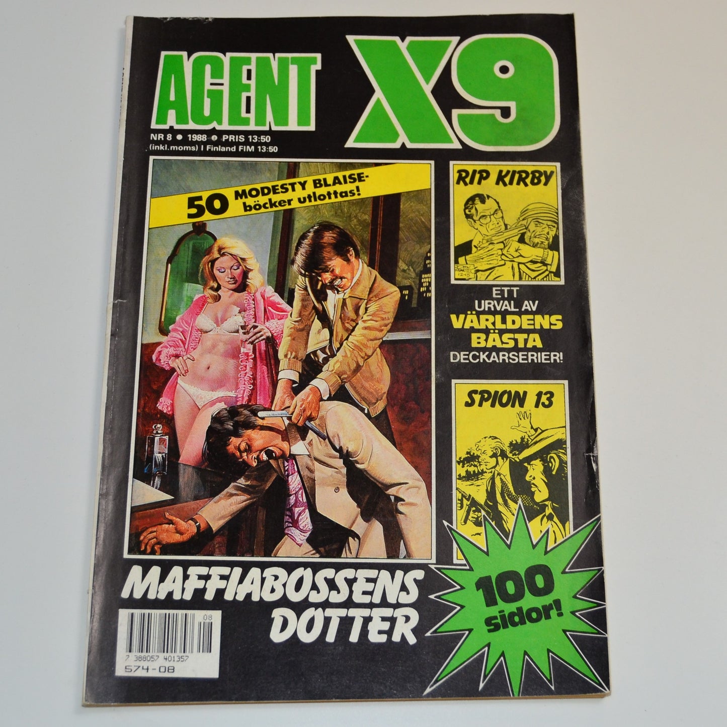 Agent X9 Nr 8 1988 #VG#