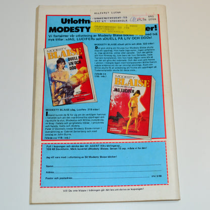 Agent X9 Nr 9 1988 #VG#