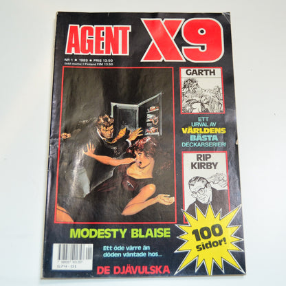 Agent X9 Nr 1 1989 #VG#