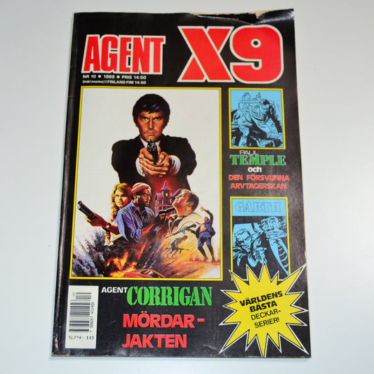 Agent X9 Nr 10 1989 #VG#