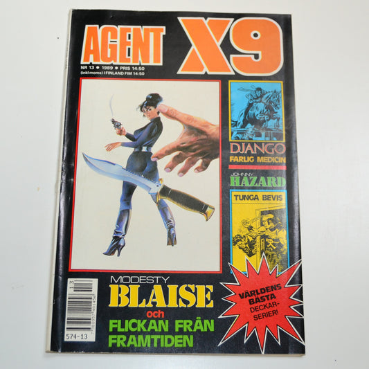 Agent X9 Nr 13 1989 #VG#