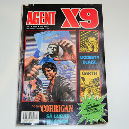 Agent X9 Nr 4 1989 #GD#