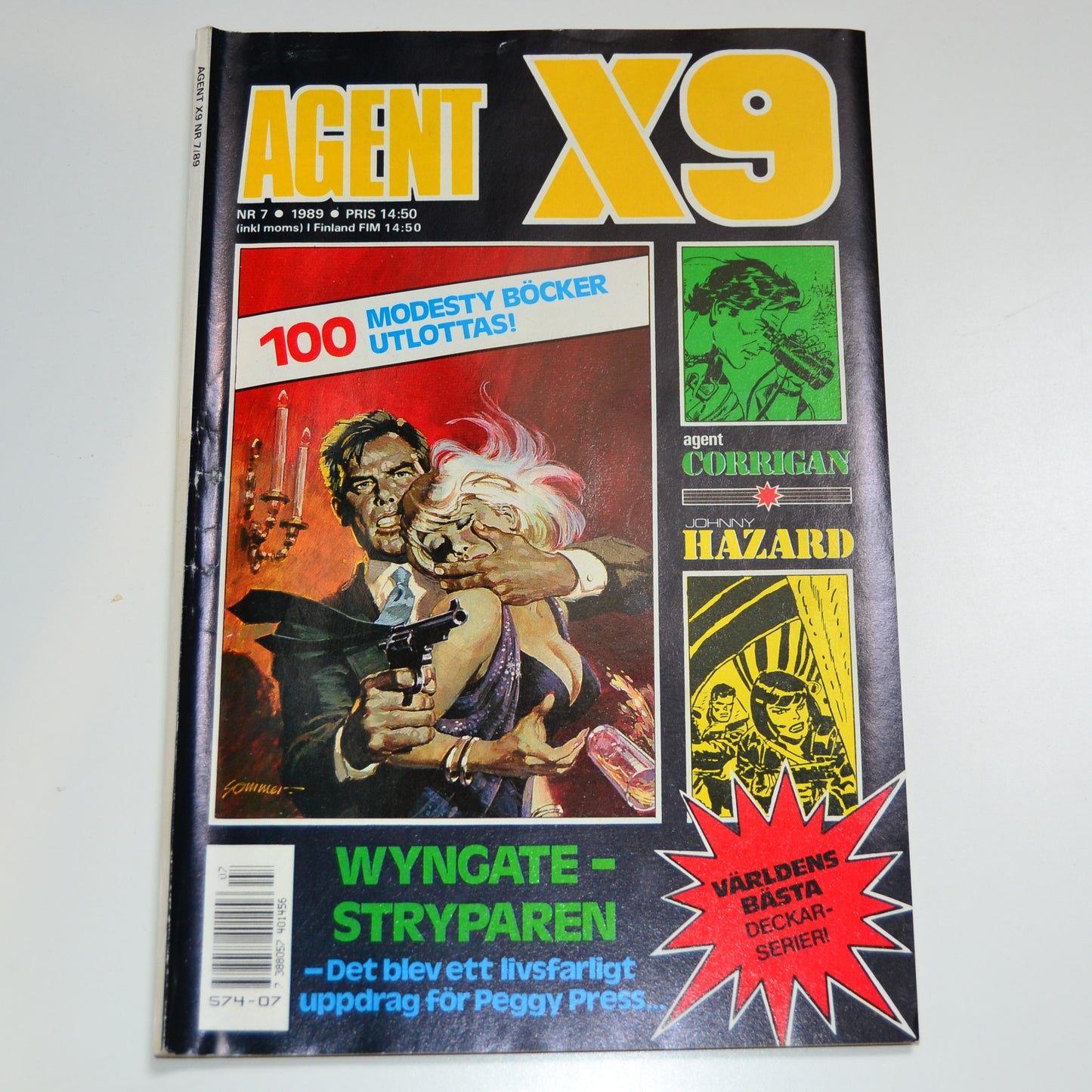 Agent X9 Nr 7 1989 #VG#
