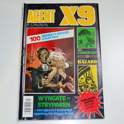 Agent X9 Nr 7 1989 #VG#