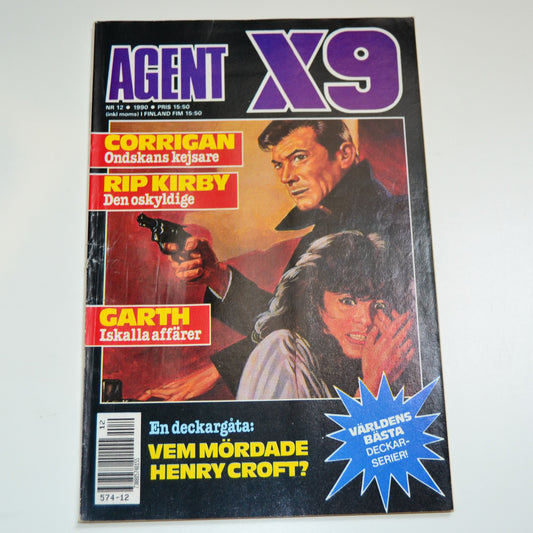 Agent X9 Nr 12 1990 #VG#
