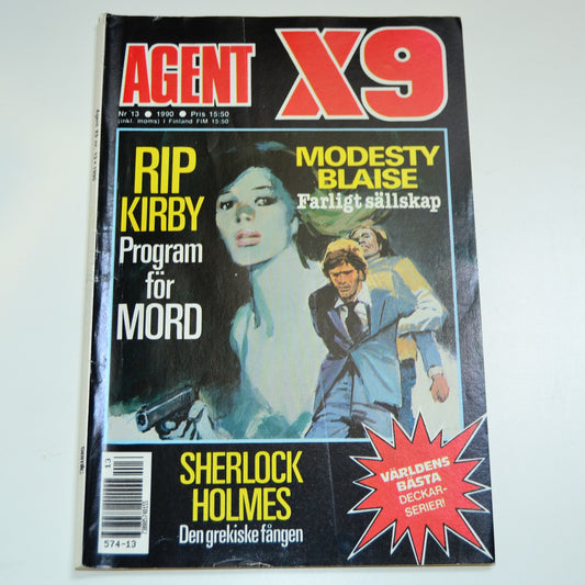 Agent X9 Nr 13 1990 #VG#