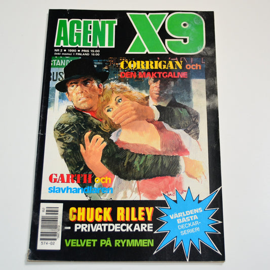 Agent X9 Nr 2 1990 #VG#