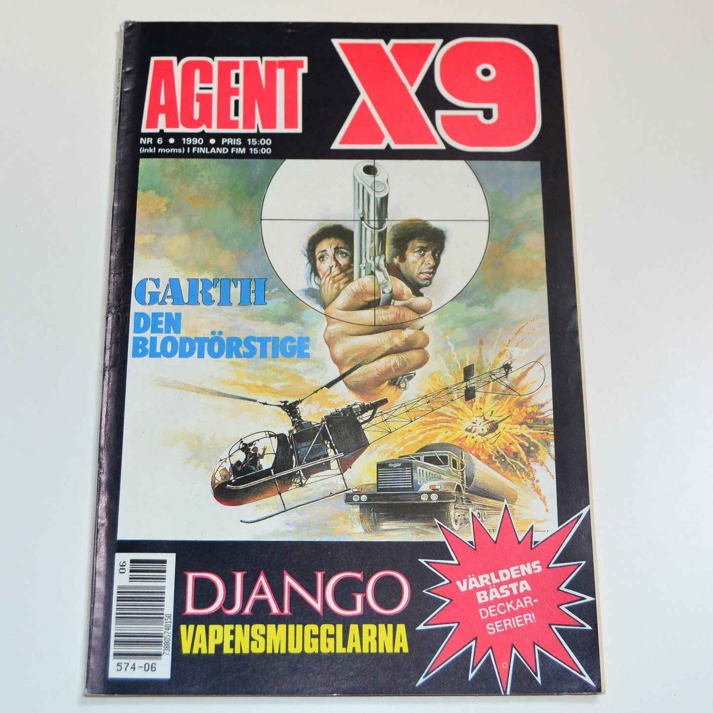 Agent X9 Nr 6 1990 #FN#