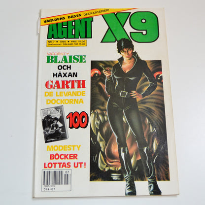 Agent X9 Nr 7 1990 #VG#
