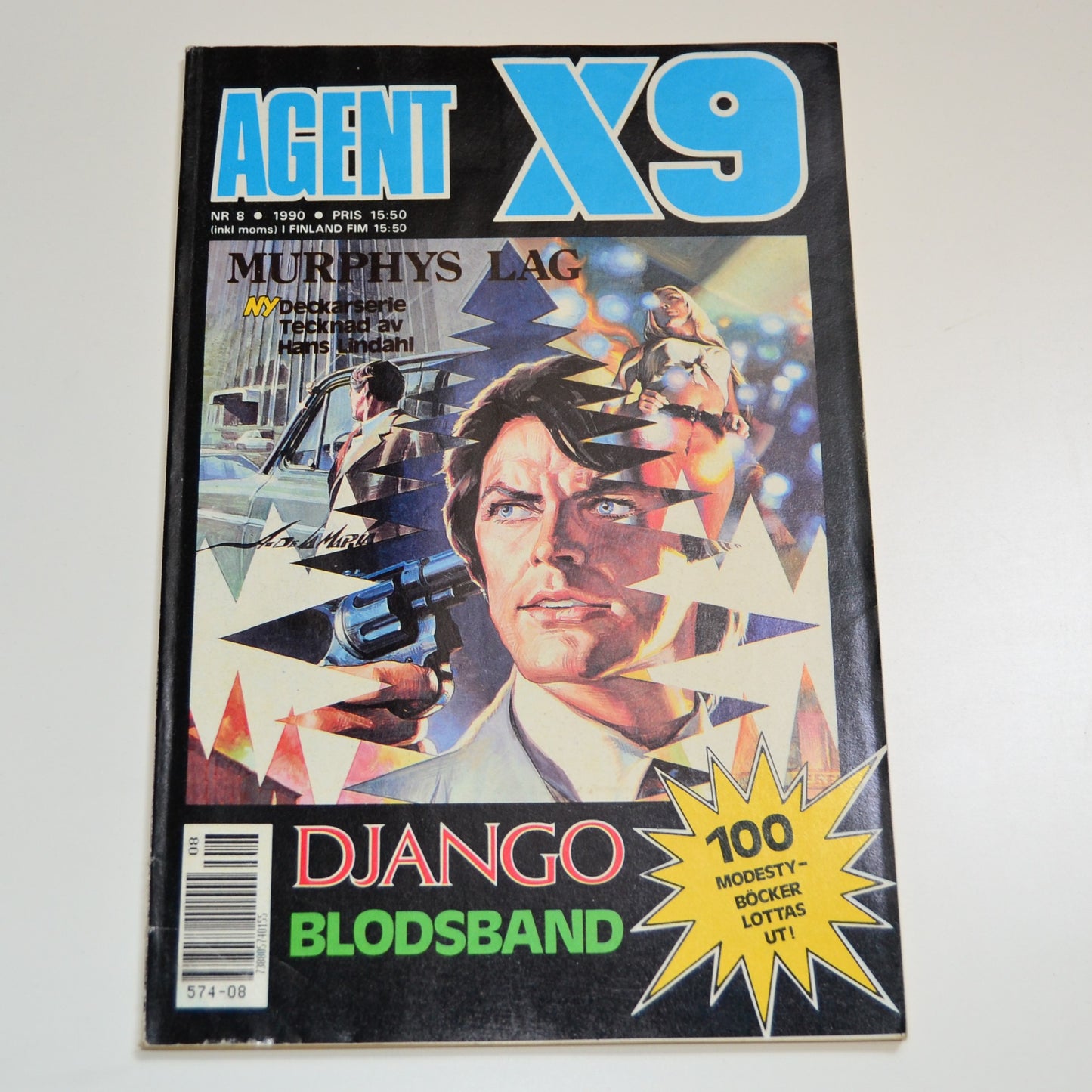 Agent X9 Nr 8 1990 #FN#