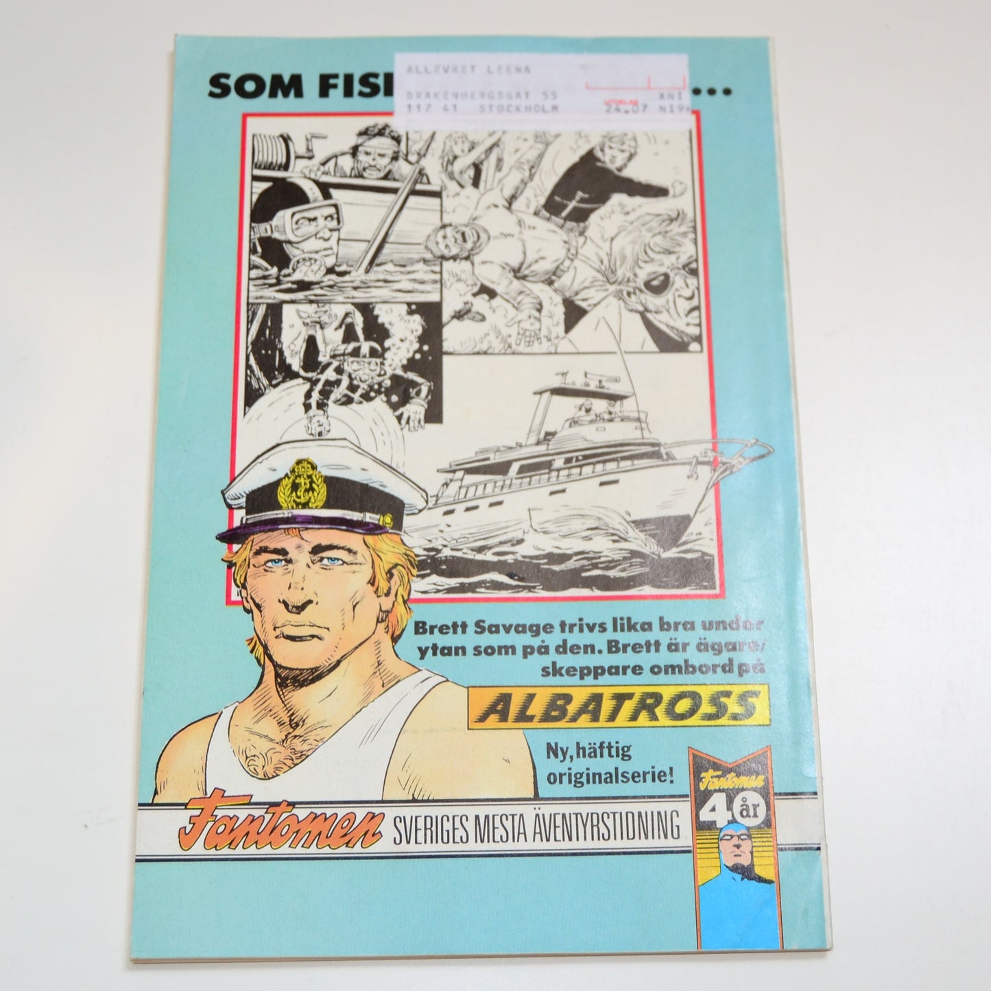 Agent X9 Nr 8 1990 #FN#