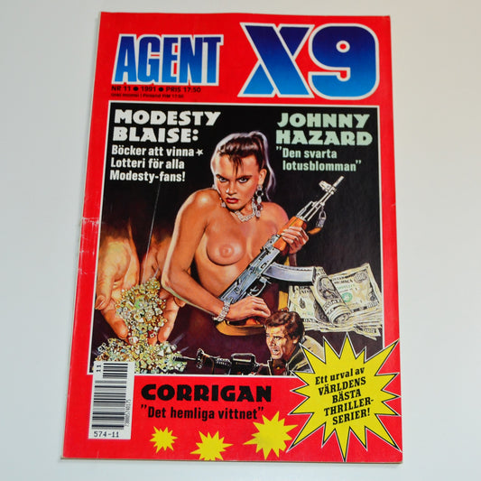 Agent X9 Nr 11 1991 #VG#