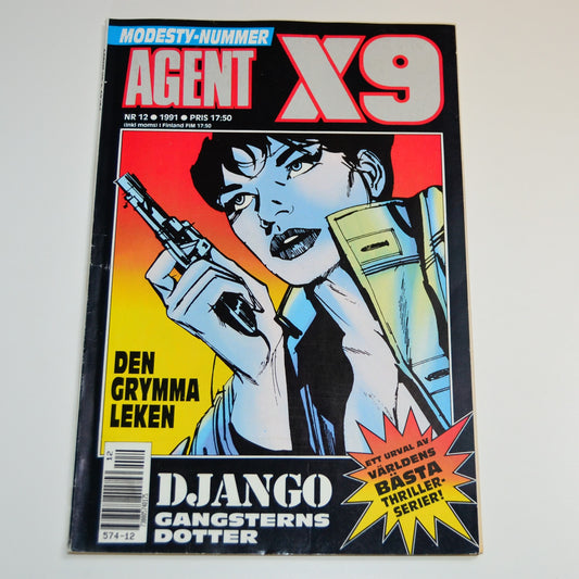 Agent X9 Nr 12 1991 #VG#
