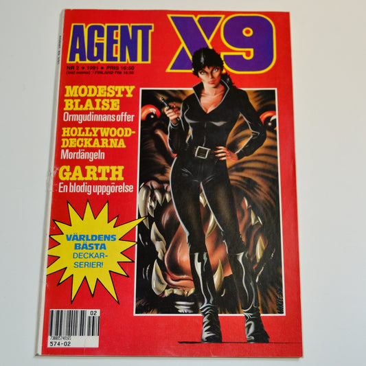 Agent X9 Nr 2 1991 #VG#