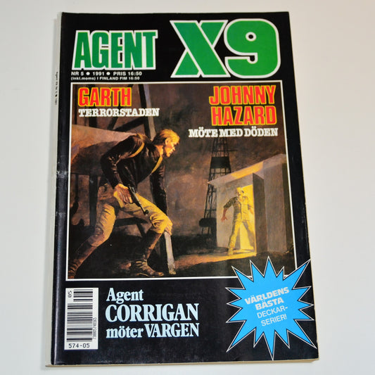 Agent X9 Nr 5 1991 #VG#