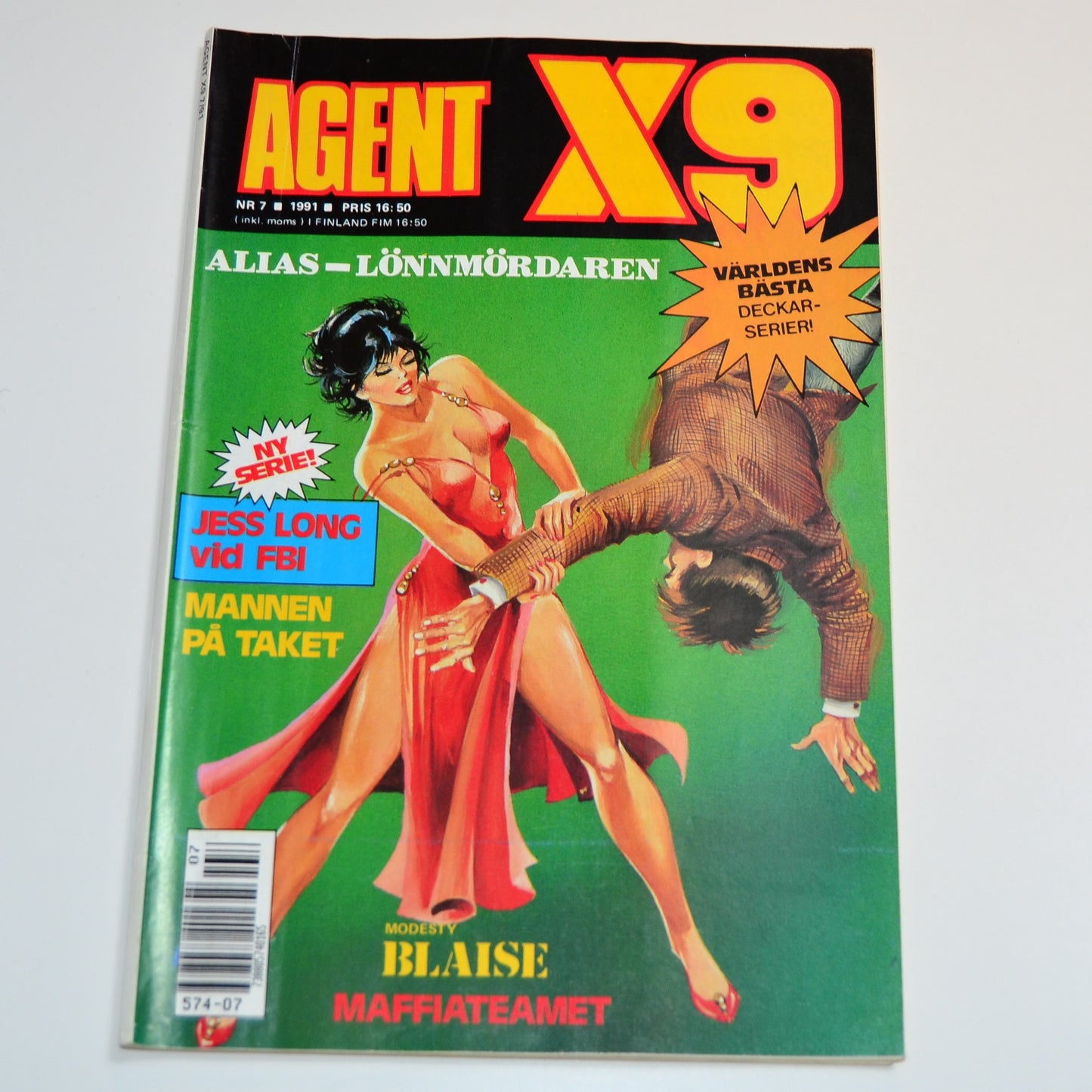 Agent X9 Nr 7 1991 #VG#