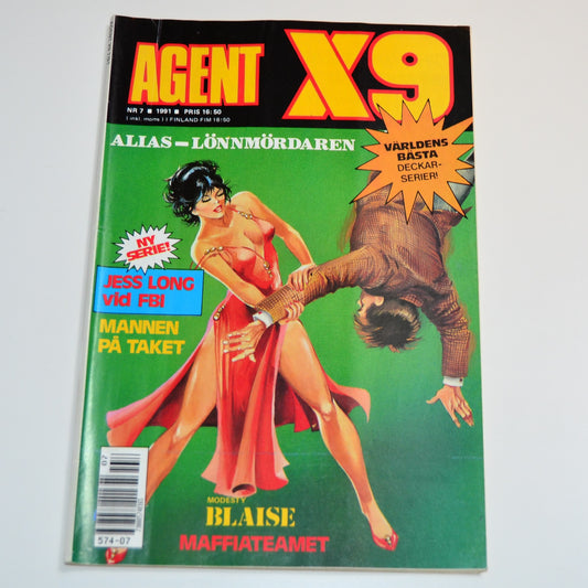 Agent X9 Nr 7 1991 #VG#