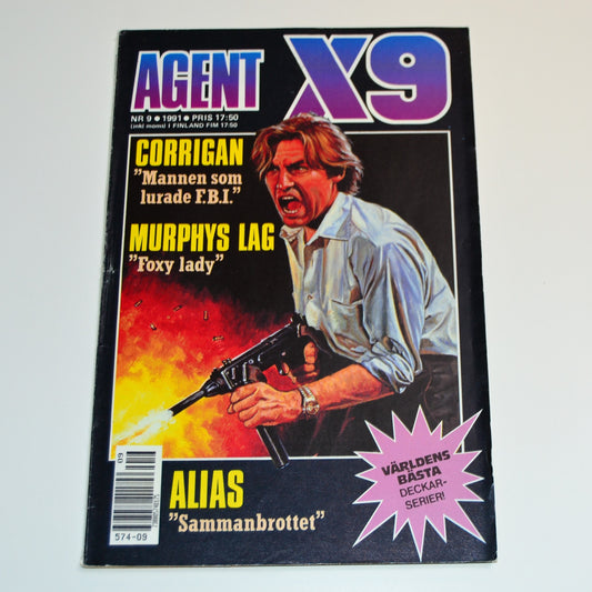 Agent X9 Nr 9 1991 #VG#