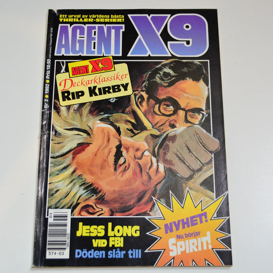 Agent X9 Nr 3 1992 #VG#