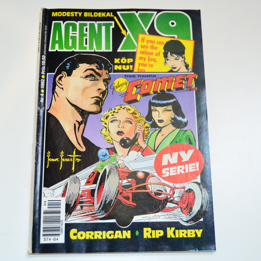 Agent X9 Nr 4 1992 #VG#