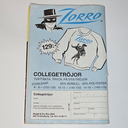 Zorro Nr 9 1988 #VG#